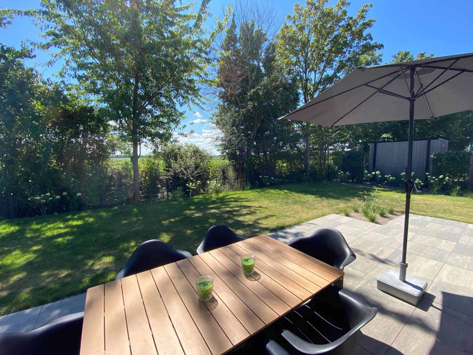 Green Villa In Bester Lage - Dachterrasse Mit Meerblick - Grosser Eingezaeunter Garten - Kinderfreundlich - Hunde Inklusive - 4 Sterne Resort - Direkt Am Strand - Pool Inklusive Hulshorst Buitenkant foto